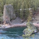 basalt rocks at riverside state park