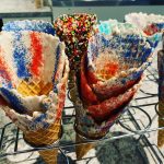 Ice Cream Spokane Colorful Cone Varieties at Abi’s Ice Cream