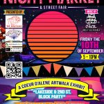 Endless Summer Night Market Poster QR Code