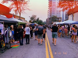 Coeur d'Alene night market