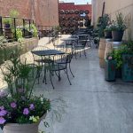 Spokane wineries patio at barrister winery