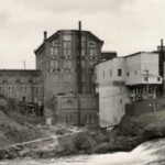 historic view of Spokane Flour Mill