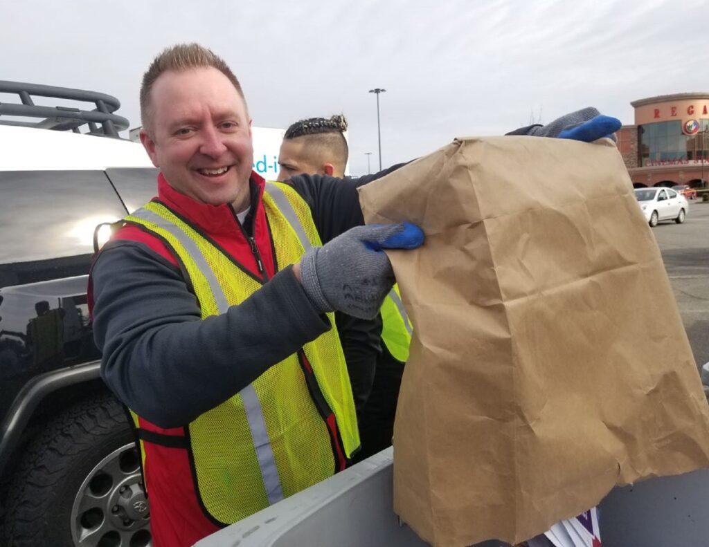 BECU shred event