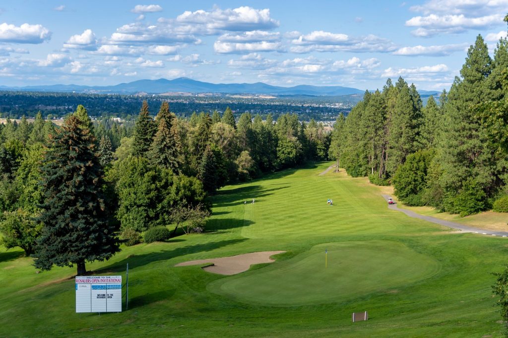 Golfing in Spokane