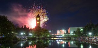 2023 4th of July firework displays Spokane