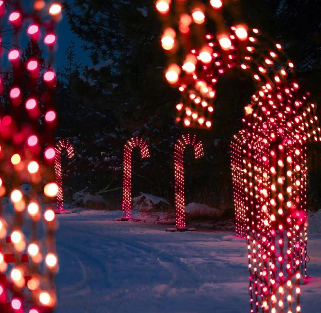 Spokane Transforms Into a Winter Wonderland With the Help of Dazzling Light Displays for the