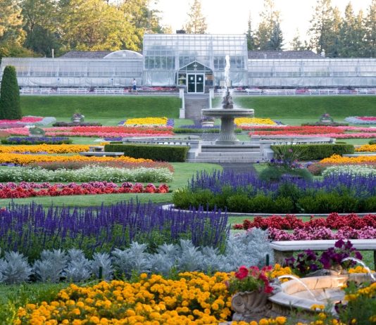 Gardens of Manito Park in Spokane