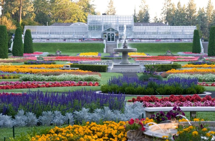 Gardens of Manito Park in Spokane