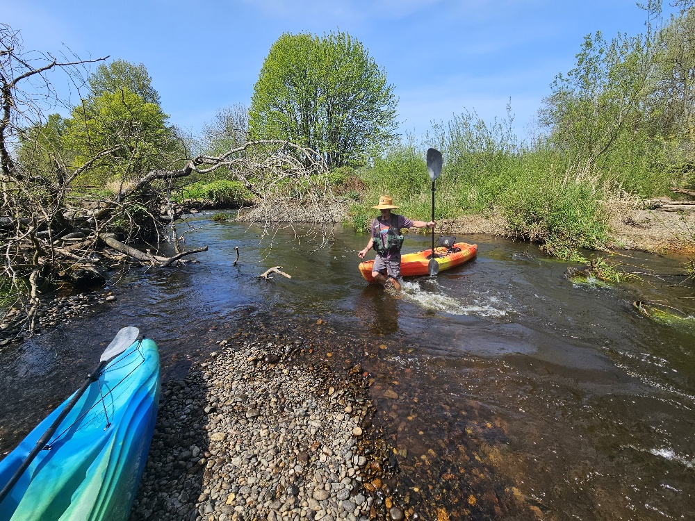 Kayaking near Olympia