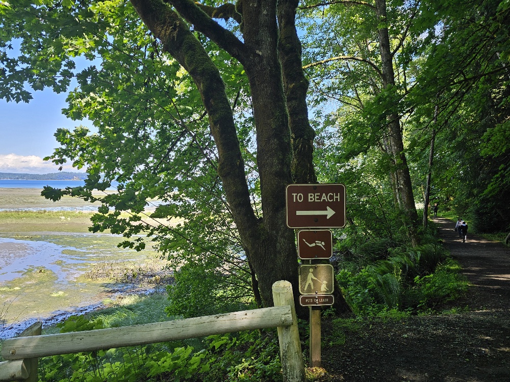 Tolmie State Park Thurston County Washington